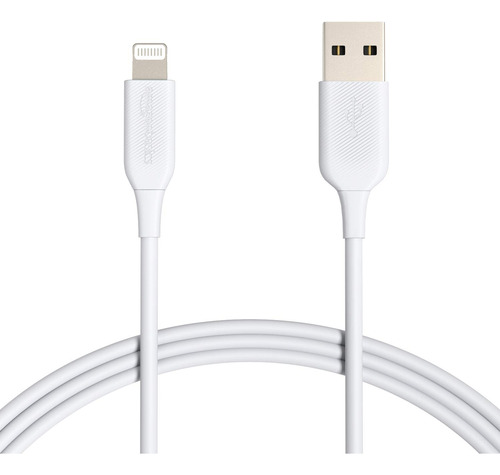 Amazon Basics 2-pack Usb-a A Lightning Abs Cable De Carga, M