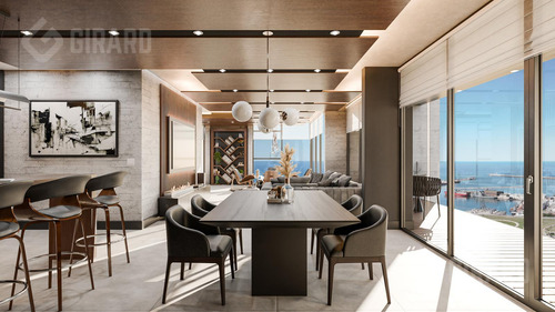 Semipiso En Venta 2 Ambientes Con Vista Al Mar ,linehouse Alem Seaview. Zona Playa Grande