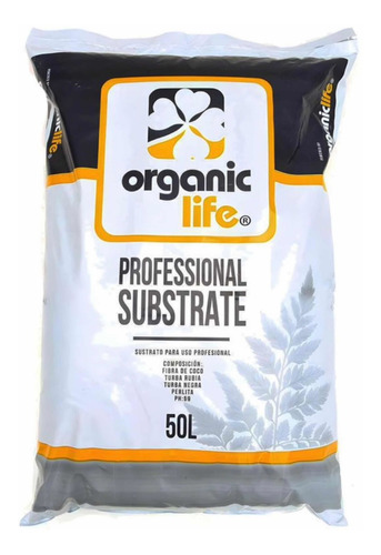 Imagen 1 de 2 de Sustrato Profesional Organic Life 50 Lts
