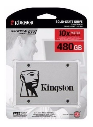 Disco Estado Solido 480gb Sata 3 Ssd Suv400s37/480g Kingston