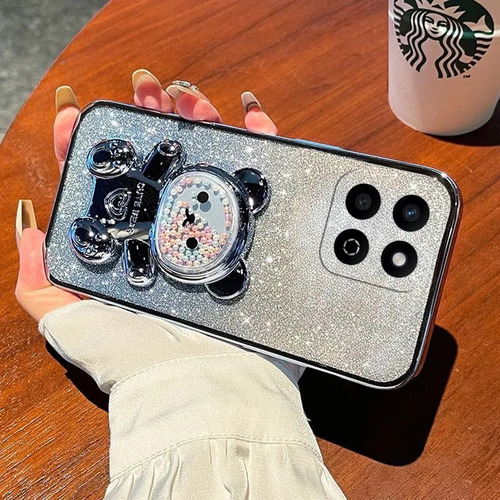 Funda Para Honor 200 Smart X6b X7c Oso Cuentas Polvo Flash