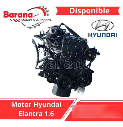 Motor Hyundai Elantra 1.6