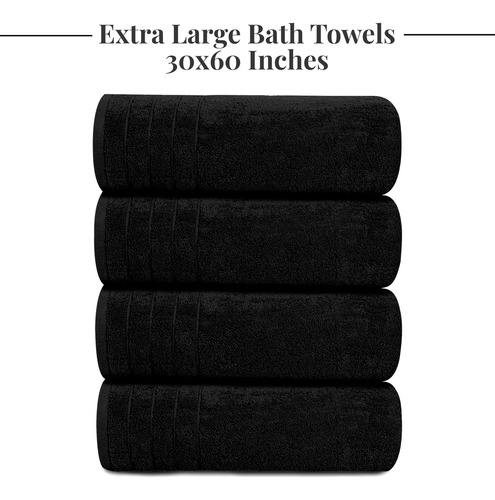 Toallas De Baño Tens Toallas Extra Grandes, 100% Algodón, 76