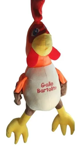 Peluche Musical La Granja De Zenon Gallo Bartolito 20 Cm