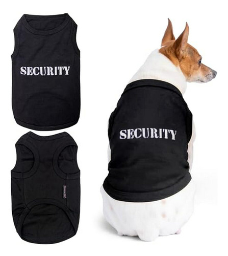Camiseta Para Perro  Seguridad  - 100% Algodón, Compatible C