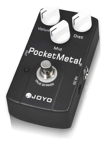 Pedal De Distorsión Metálico Joyo, Enorme Distorsión Con Bot
