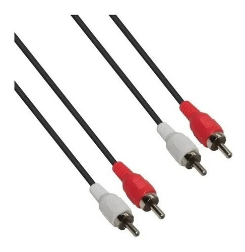 Cable Con 2 Plug Rca A 2 Plug Rca 