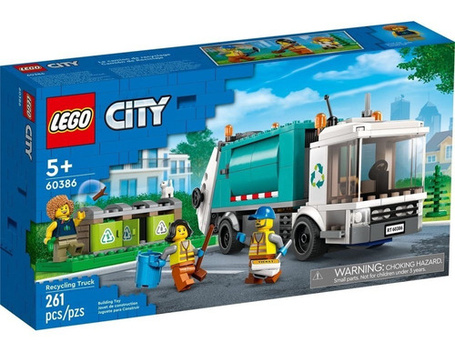 Kit De Construcción Lego City Camión De Reciclaje 60386