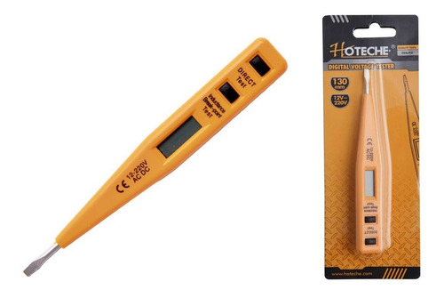 Imagen 1 de 1 de Probador De Voltage Digital 3*130mm - Hoteche