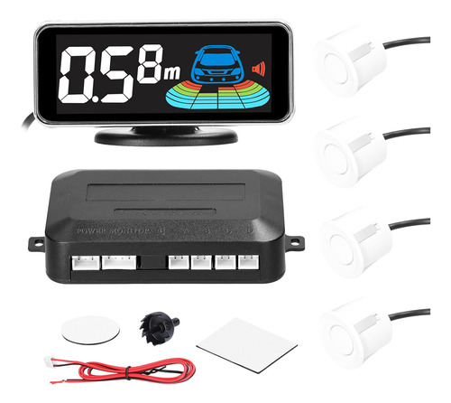 Sensor De Aparcamiento Coche Con.sensores.pantalla Lcd