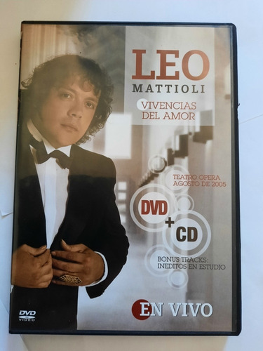 Leo Mattioli / En Vivo / Cd+dvd