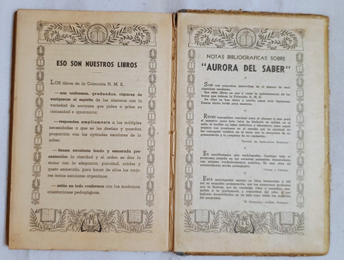 Libro Escolar De Lectura Antiguo Cruz Del Sud , Año 1944 (Usado)