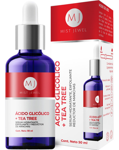 Serum Acido Glicolico + Tea Tree + A. Hialurónico + Colageno Tipo de piel