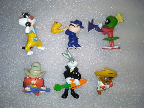 Figuras Looney Tunes Rock 1994 $60 C/u