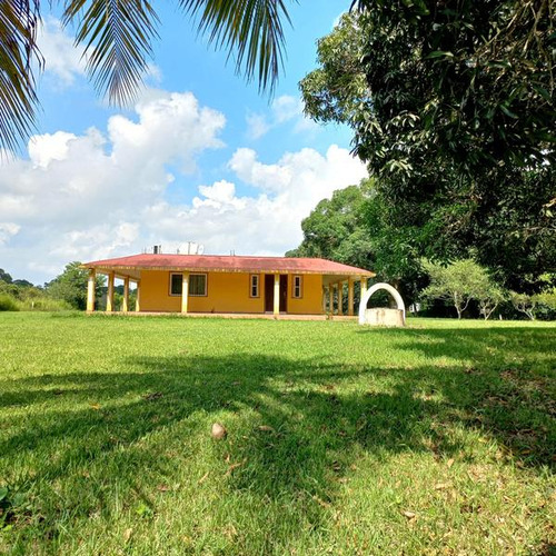 Venta Terreno 7500 M² Con Casa Frente A Estero Tuxpan Veracruz