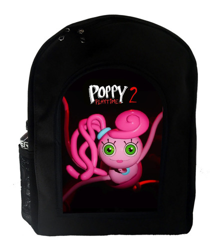 Mochila Primaria Secundaria Playtime 2 Poppy Huggy Wuggy 