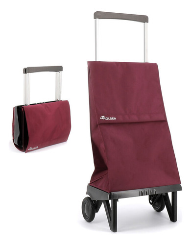 Carro Chango De Compras Reforzado Liviano Reforzado Rolser Color Violeta
