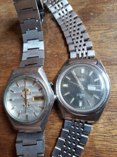 Lote De 2relógios Seiko 6119-8083e Orient Automatic(pz02)