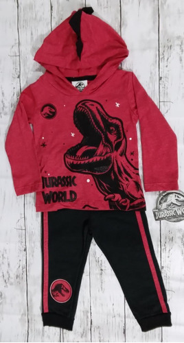 Conjunto Jurassic World Sudadera Y Pants Niños