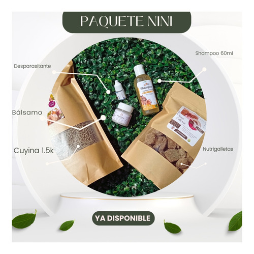 Kit Básico Para Cobayas Shampoo+bálsamo+galletas+cuyina+desp