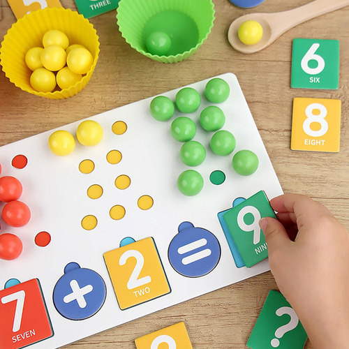 Juguete De Clasificación De Colores Del Arcoíris, Juego De