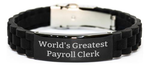 Regalo Empleado Nomina Para Hombr Mejor Mundo Pulsera Cierre