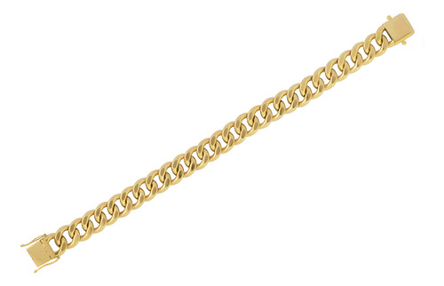 Pulseira Grumet Masculina Ouro 18k 20 Gramas Largura 11,5mm