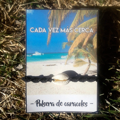 Imagen 7 de 9 de Pulsera De Caracol - Brazalete De Caracoles Pulsera Verano