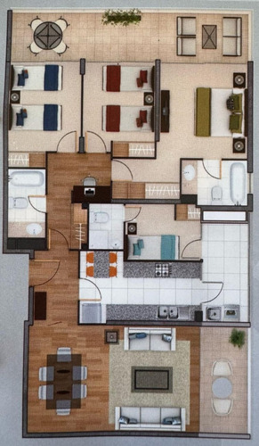 Arriendo Depto 4d+3b+3e+1b, Remodelado, Las Condes