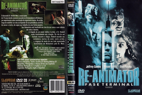 Dvd Re-animator - Fase Terminal (2003) | MercadoLivre