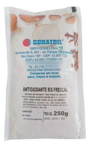 Antioxidante P/ Linguiças E Embutidos Frescais Conatril 250g