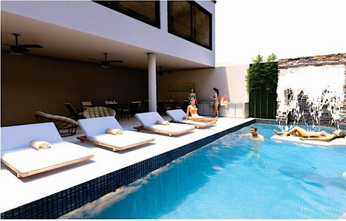 Penthouse Con Alberca Privada, Asador, Terraza Semi Techada,
