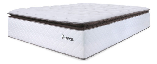 Colchão Casal Molas Ensacadas com Pillow Top Extra Conforto 138x188x38cm Premium Sleep BF Colchões
