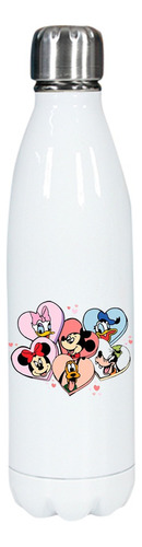 Botella Térmica Acero - Mickey Minnie Donald Goofy Daisy 