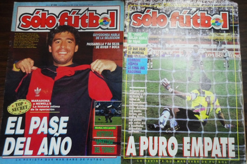 Lote De 20 Revistas Solo Futbol Años 92 93 94 7 95