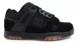 Tenis Dc Shoes Stag 320188 Bgm Black/gum