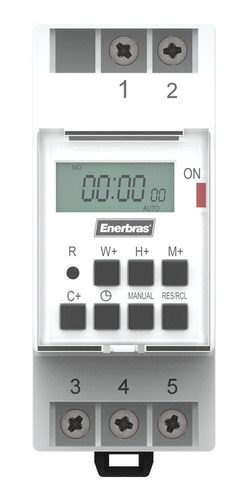 Temporizador Digital Para Trilho Din 220v