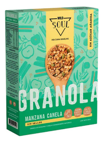 Granola Wild Soul Manzana Canela - 200g