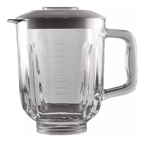 Vaso Black And Decker De Vidrio  Con  Tapa Para Licuadora 