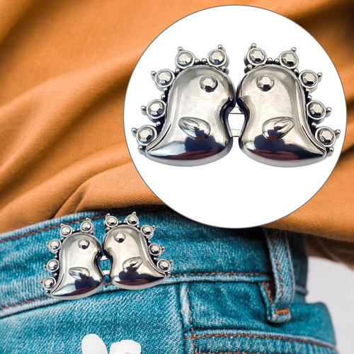 Hebilla De Cintura Ajustable Para Pantalones , Pin De Botón