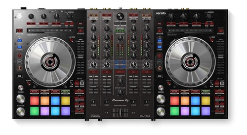 Controlador DJ Pioneer DDJ-SX3 preto  da 4  canais 100V/240V