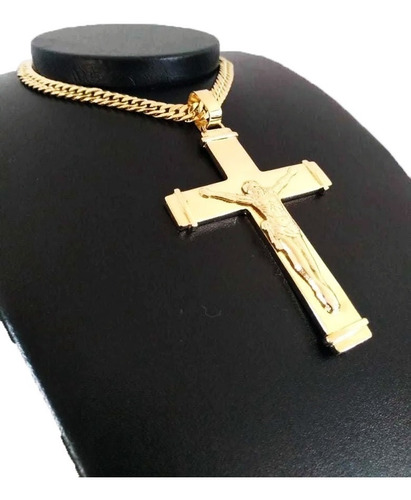 Imagem 5 de 5 de Pingente Cristo Na Cruz 30 Gramas Ouro 18k