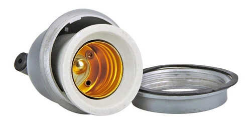 Imagen 9 de 10 de Socket E27 Soporte De Foco De Aluminio Incubadoras Cerdos