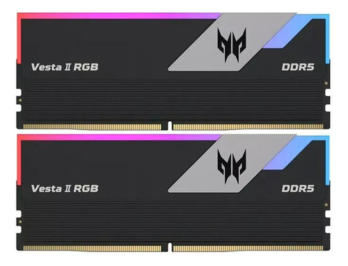 Memoria Ram Ddr5 32gb (16x2) 7200mhz Predator Vesta2 Rgb C30