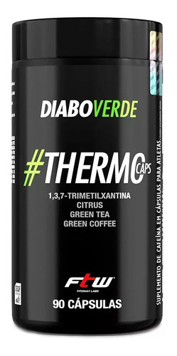 Suplemento Em Cápsulas Fitoway Diabo Verde #thermocaps