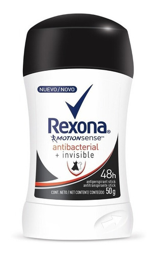 Desodorante Rexona Antibacterial X 50g Fragancia Antibacterial