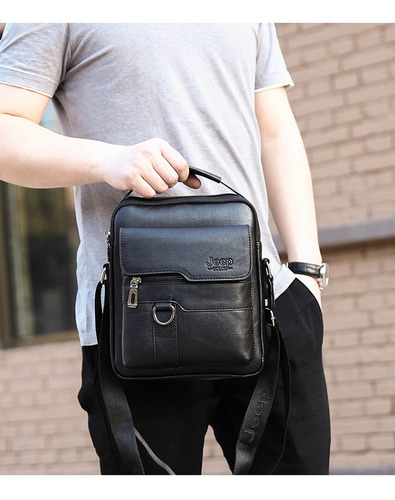Imagen 3 de 3 de Jeep Business - Bolso Bandolera Para Hombre