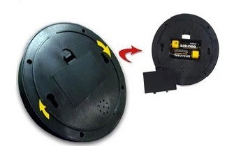 Camara Falsa Led Rojo Intermit. Domo Apariencia Rea X 3 Un.