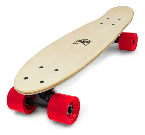 O skate profissional Maple Penny Wood inclui lixa, cor da roda