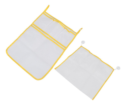 Bolsa De Malla Amarilla Para Juguetes De Baño, 2 Unidades, O